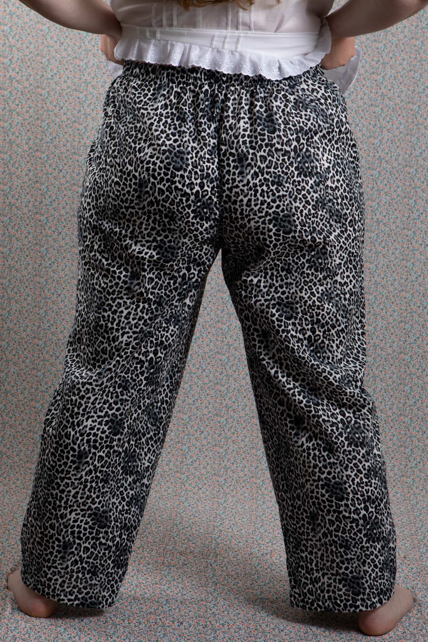 LEOPARD PRINT p.j. pants