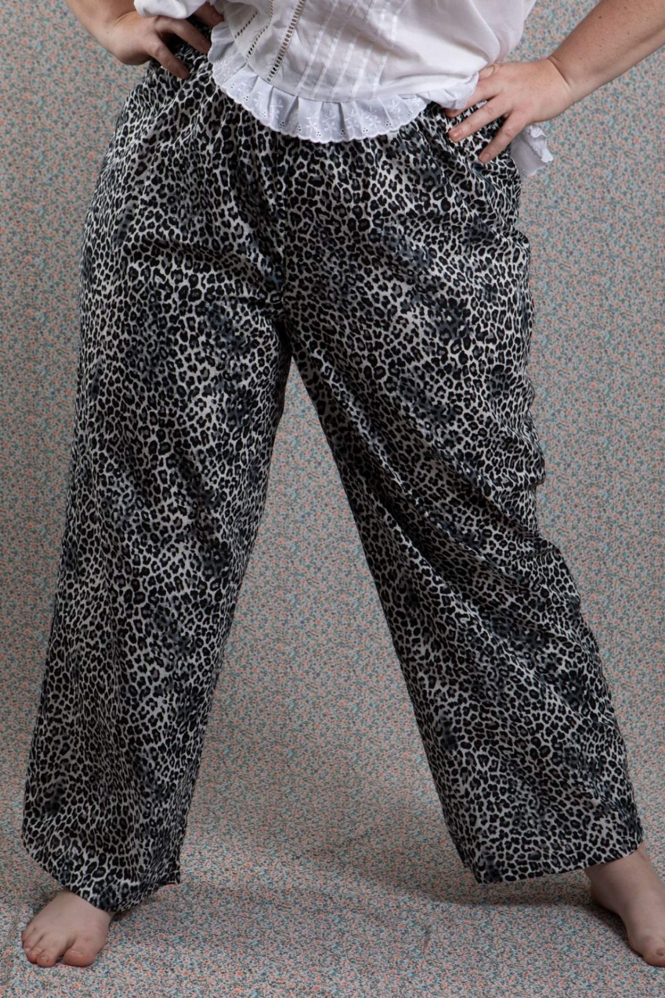 LEOPARD PRINT p.j. pants