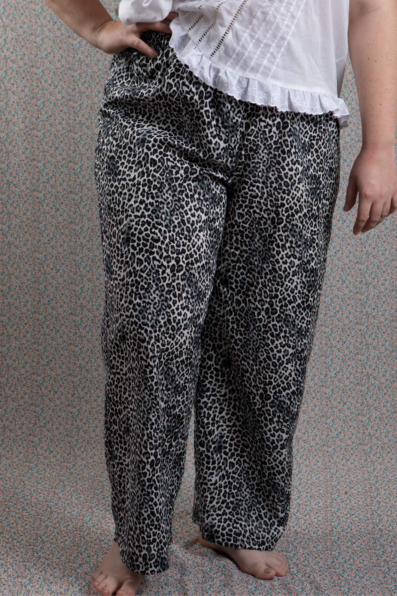 LEOPARD PRINT p.j. pants