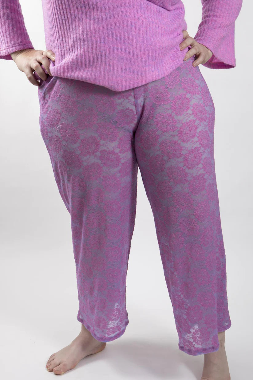 LILAC TIME lounging pants