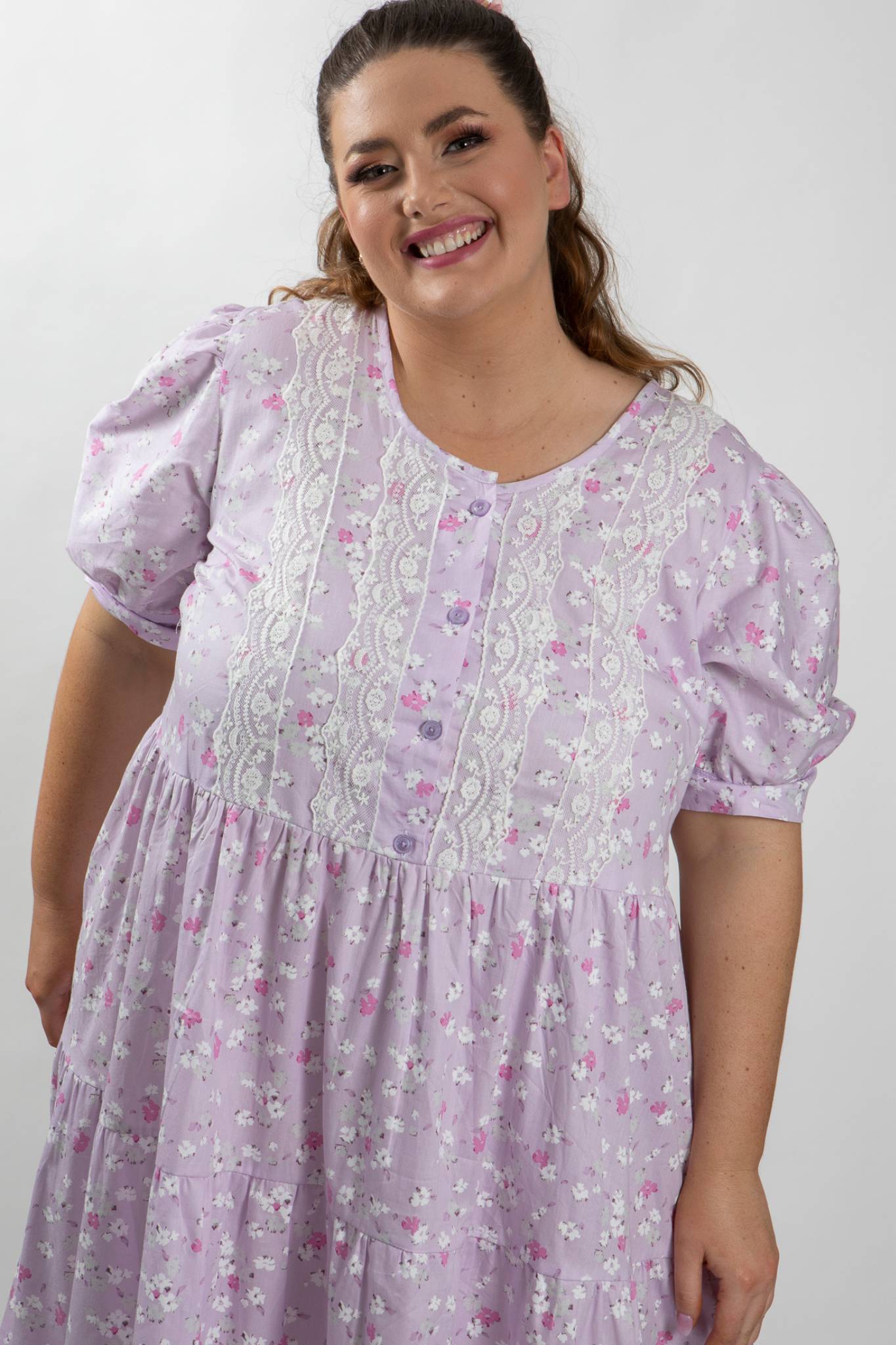 DARLING midi smock dress