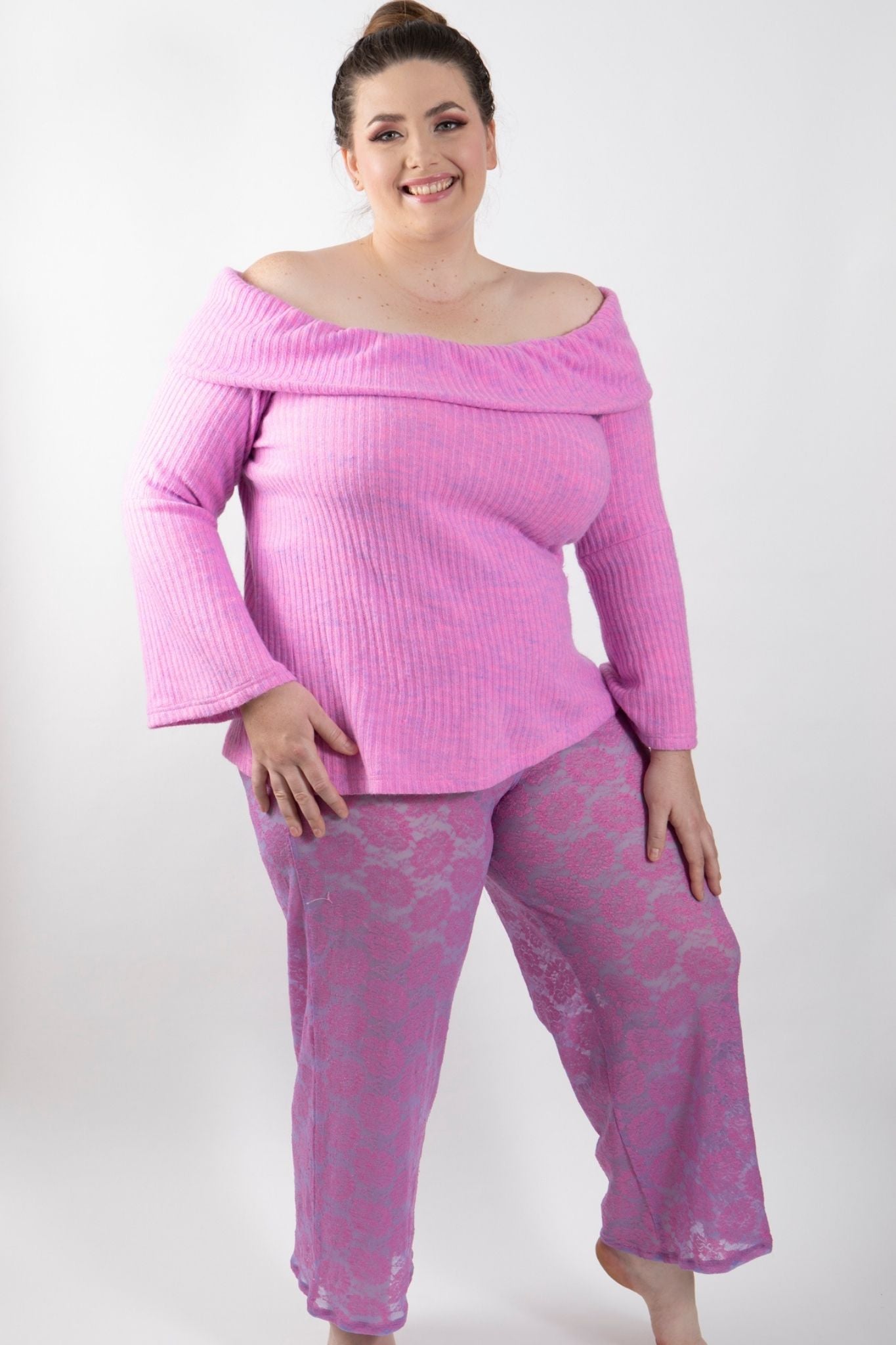 LILAC TIME lounging pants