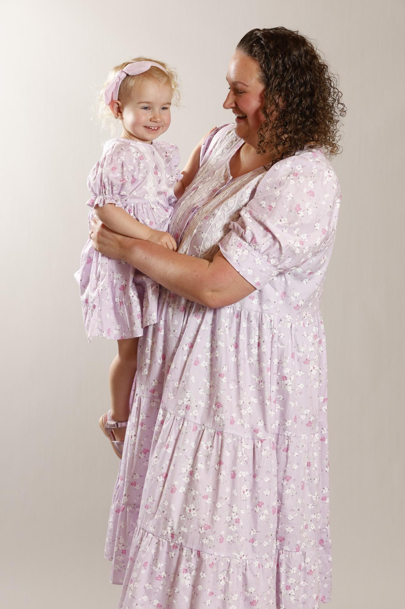 DARLING midi smock dress