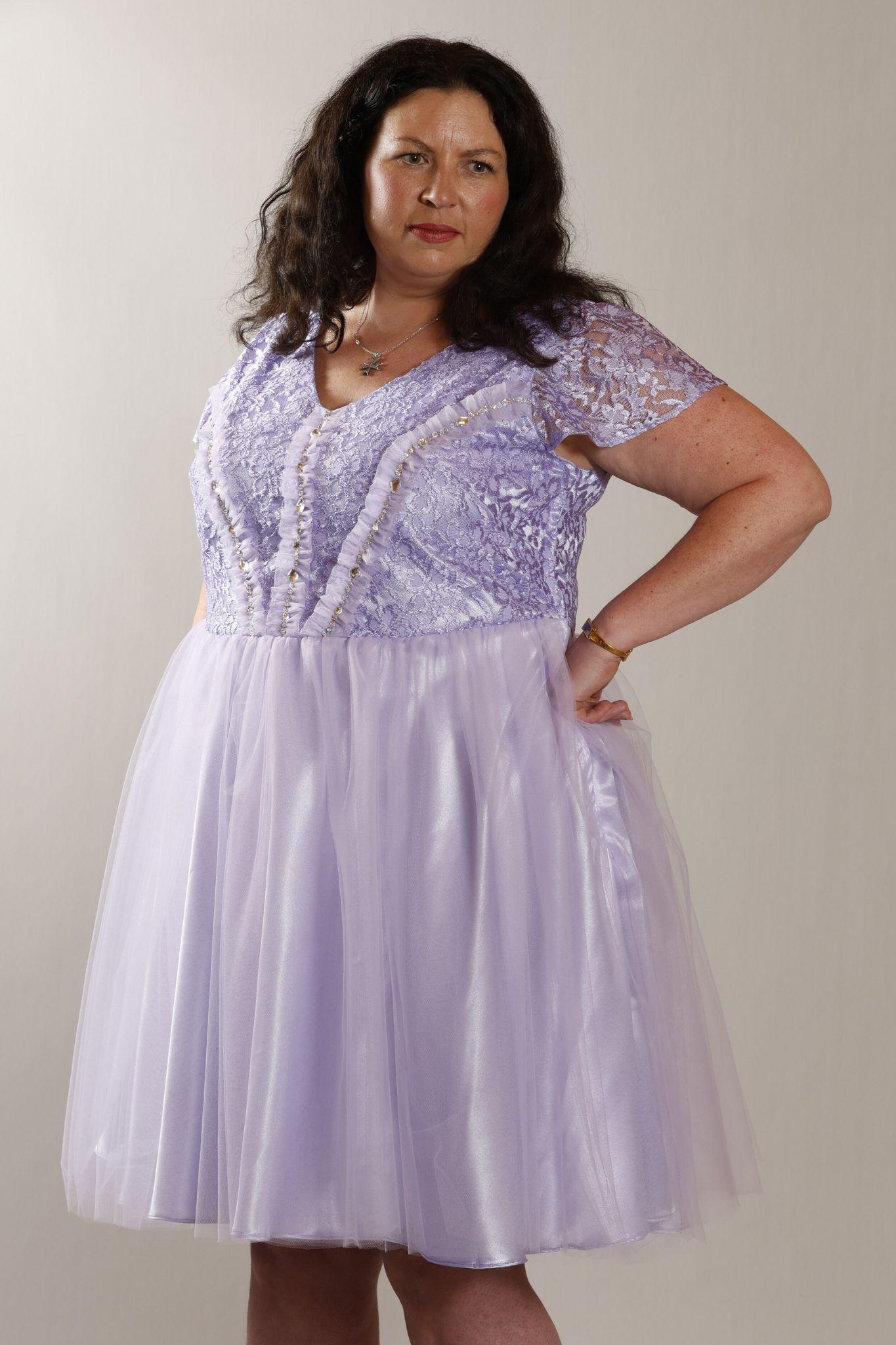 LUSCIOUS LILAC dress